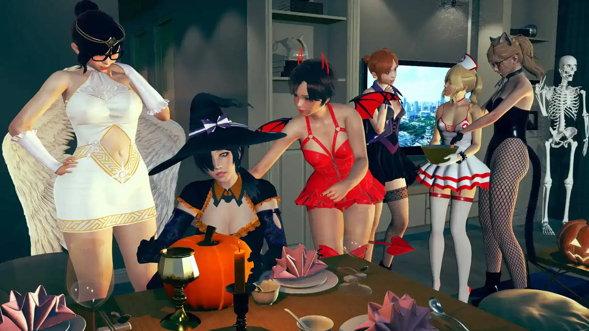 【欧美SLG/汉化/动态】尤里大学v0.67 AI版【PC+安卓/7.99G/更新】Yuri University [v0.67]